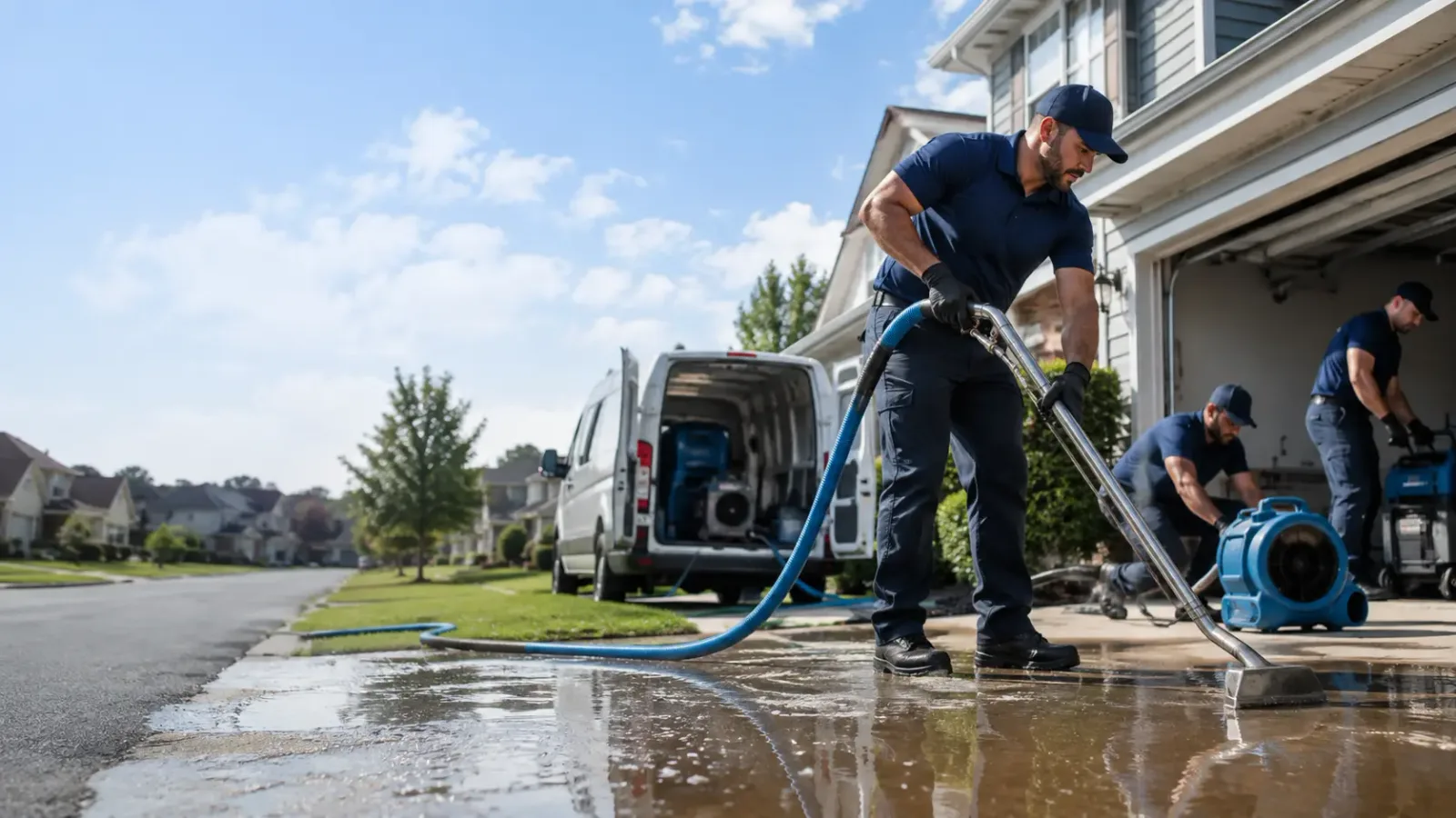 Flood Damage Restoration in Harwood, MD